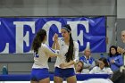 Volleyball vs Emerson  Wheaton College Women's Volleyball vs Emerson College. - Photo by Keith Nordstrom : Wheaton, Volleyball, VB2019